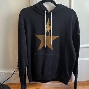 Black Unizex Size M Hamilton Hoodie